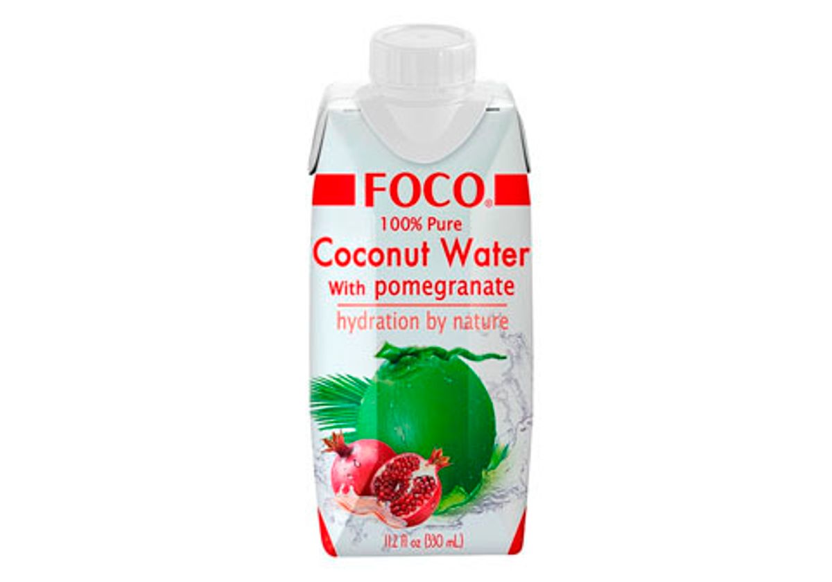 Кокосовая вода с соком граната "Foco", 330мл
