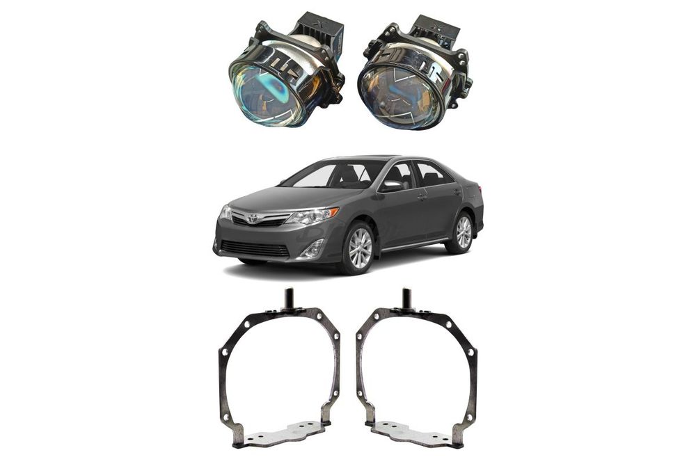 Комплект для замены штатных линз с AFS Toyota Camry V50 2011-2018