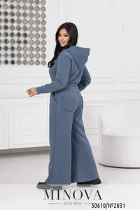 Комбинезон 2031-серо-голубой Minova