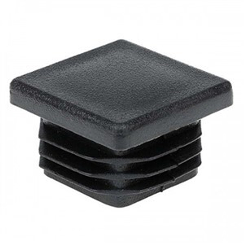Заглушка для труб квадратная 15*15 чёрная