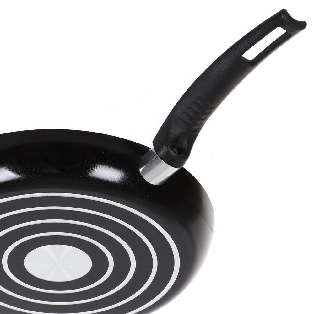 Сковорода алюминий, 28 см, антипригарное покрытие, Scovo, Black Diamond, PP-006, + Сковорода в подарок