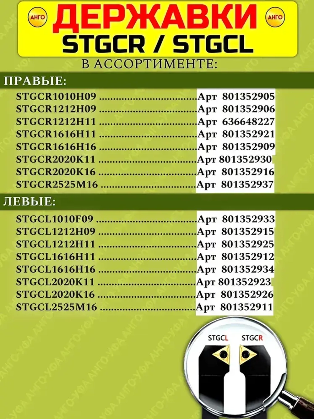 Пластина твердосплавная TCMT110204 VP15TF / 10 штук / сменная Треугольная 60гр. по металлу. ANGO-UFA