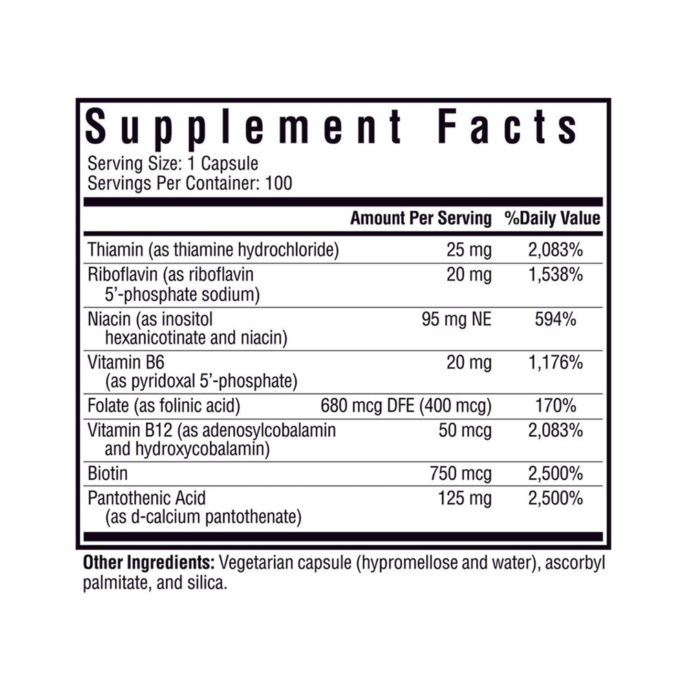 Seeking Health - B Complex MF 100 capsules