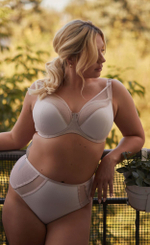 Бюстгальтер Juliana с чашками на тонком поролоне (Размер: 85F) (Цвет: кофейный)