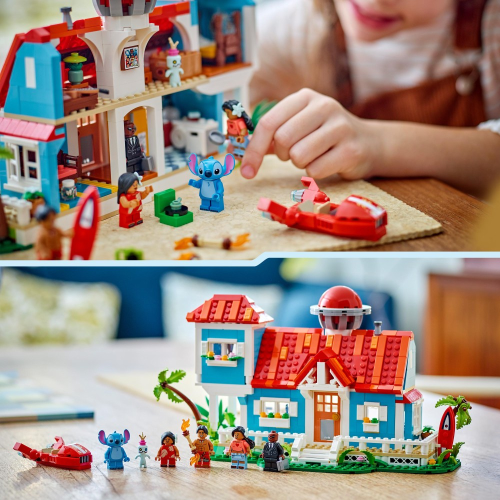 LEGO Disney Classic - Домик на пляже Лило и Стича 43268