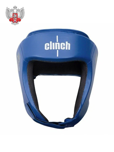 C112 Шлем боксерский Clinch Olimp синий