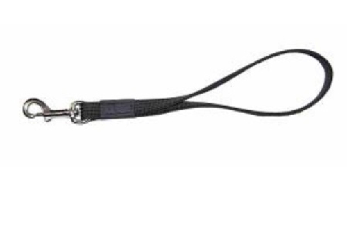 Поводок из тесьмы на латексной основе с бронзовой фурнитурой (водилка) 35см, ВК35/20Л