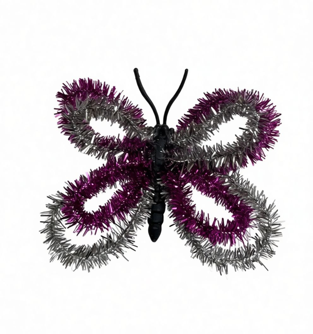 Новогодняя игрушка своими руками от GeniLeo. Бабочка: Новогоднее сияние