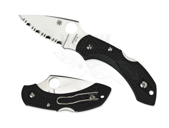 Складной нож Spyderco Dragonfly 2 Ser C28SBK2 c клинком из стали VG-10, рукоять FRN