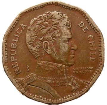 50 песо 1981-2024 Чили