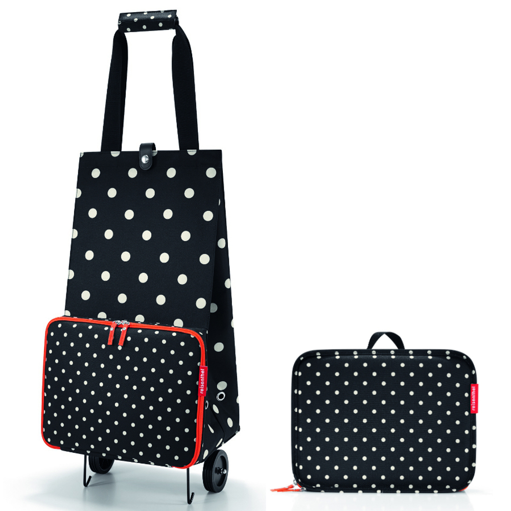 Сумка на колесиках foldabletrolley mixed dots