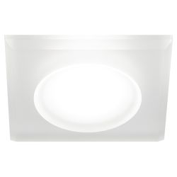 Встраиваемый светильник декоративный ЭРА DK104 WH MR16 GU5.3 белый | Декоративные встраиваемые светильники