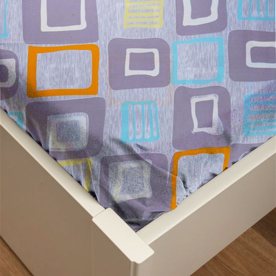 КПБ  Меруэрт , 1.5 спальный, 50х70, простыня 120х200х30. DOMTEKC