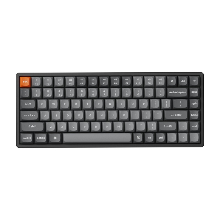 Беспроводная механическая клавиатура QMK Keychron K2 Max, 84 клавиши, White Led подсветка, Hot-swap, Keychron Brown Switch (K2M-G3-RU)