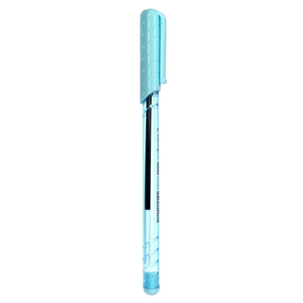 Ручка шариковая "Пастель" 0,7мм, синяя, 5 цветов микс (Комплект 50шт.)