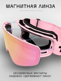 Маска TERRO - SPECTRUM Pink