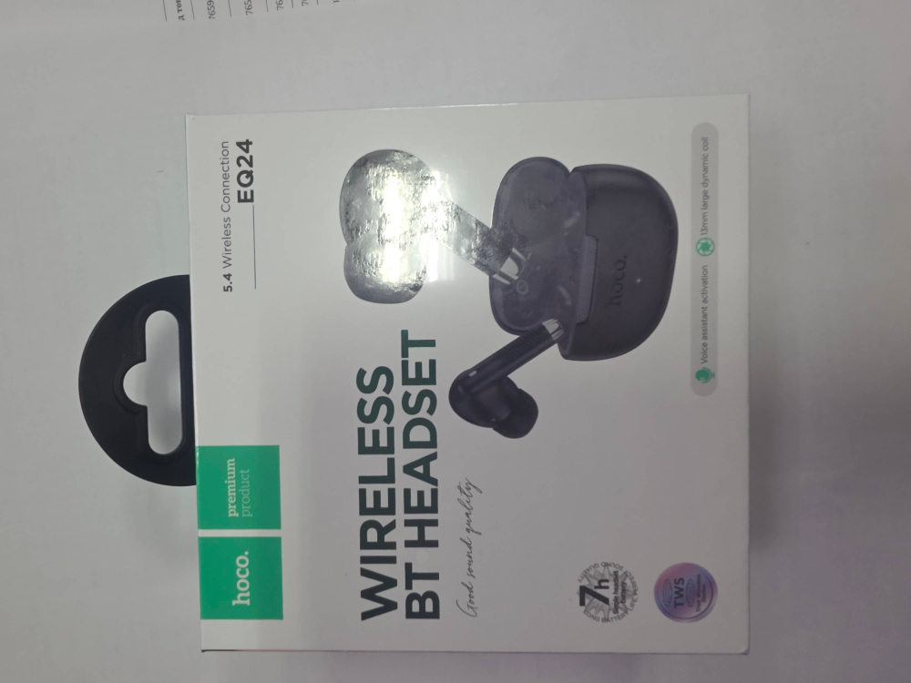 Беспроводные наушники HOCO EQ24 Estrella wireless BT headset black
