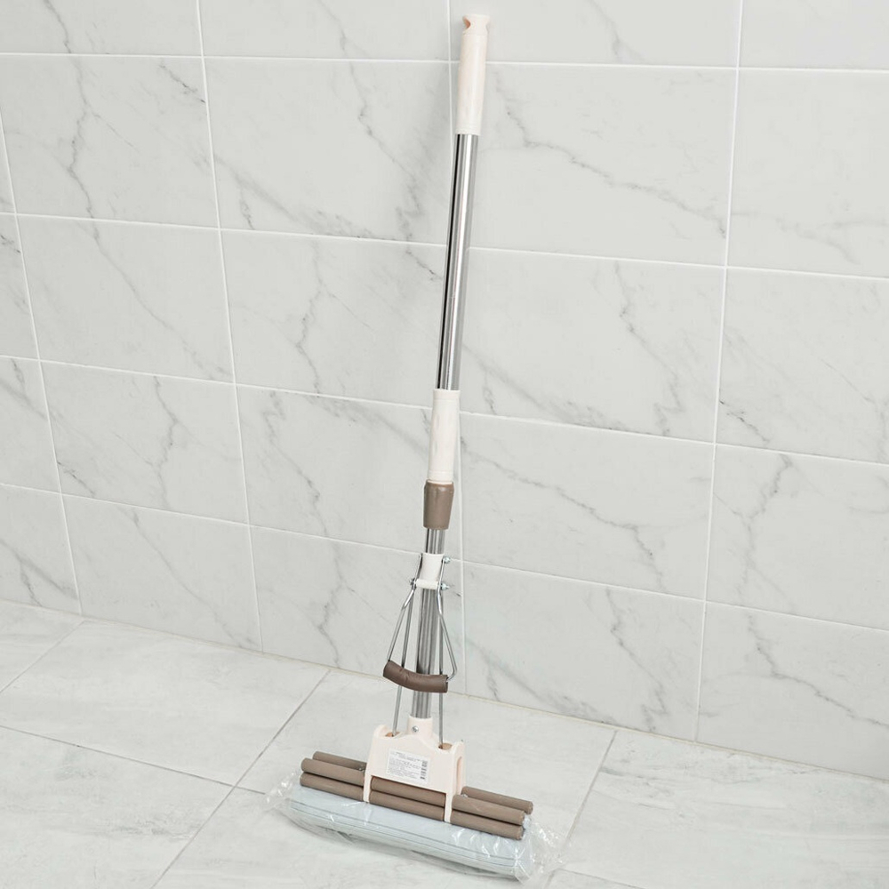 Швабра с насадкой из ПВА, с отжимом, NN50644-12