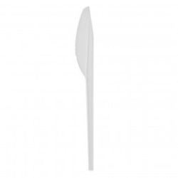 Нож одноразовый 17,5 см, белый, PS, 100 шт, Garcia de PouИспания