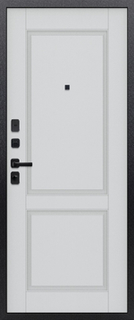 Входная дверь FlyDoors АРКАН ШТАМП Веллюто Бьянко