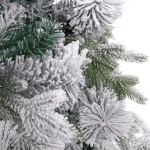 Ёлка «Снежная рапсодия» 180 см, ПВХ+Леска, шишки, белый иней (720 веток)
