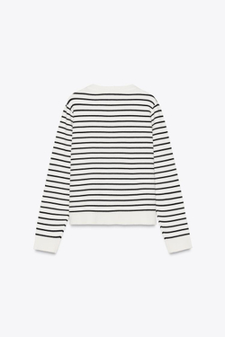 ZARA КАРДИГАН В ПОЛОСКУ, ПОЛОСКИ