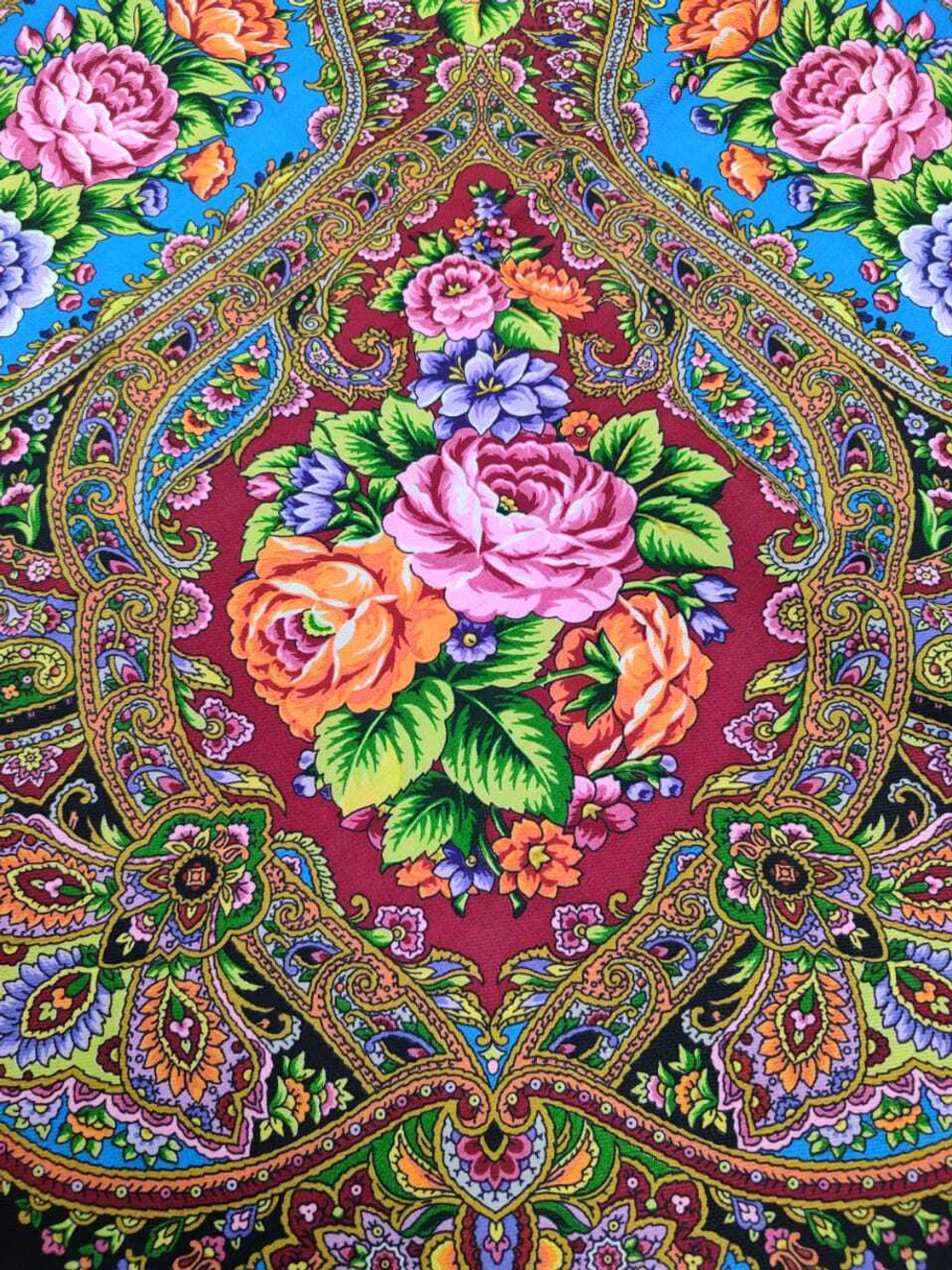 Павловопосадский платок Свет мой, зеркальце 1815-18