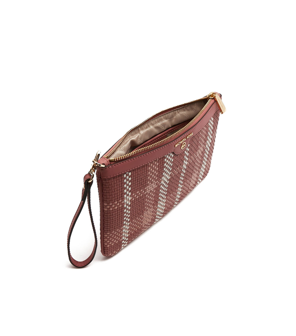 кожаная клатч jet set charm Michael Kors - розовый(34S2GT9W3U)