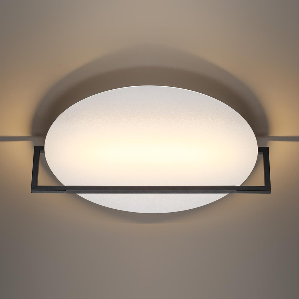 7015/20WL HIGHTECH ODL25 295 белый ice crack/металл/акрил Настенно-потолочный светильник IP20 LED поворотный 360° 1*20W LUNAR