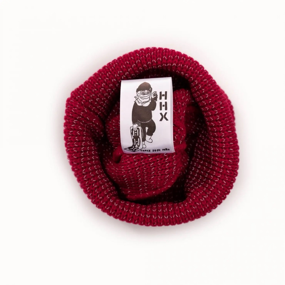 Шапка ННХ Меру Красная