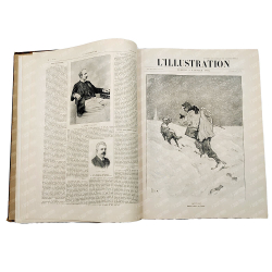[Подшивка журнала] L’illustration, 1904. – № 3175-3200 (январь-июнь).