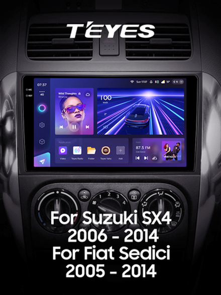 Teyes CC3 2K 9"для Suzuki SX4 2006-2014