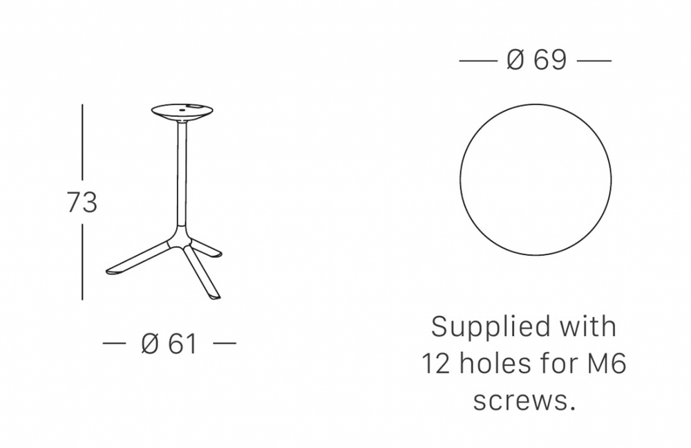 Стол ламинированный обеденный складной Scab Design Tripe Folding, черный, белый мрамор Каррара
