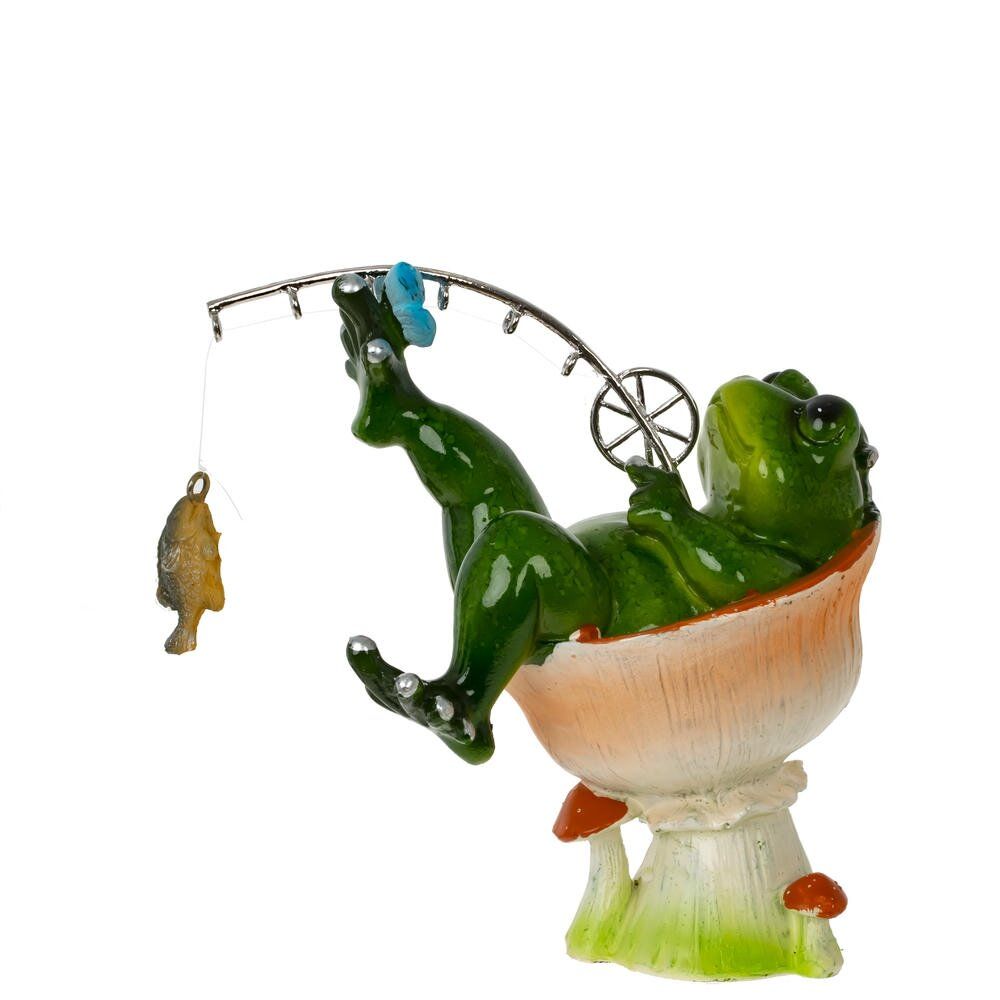 GAEM Фигурка декоративная "Лягушка", L9 W6 H11,5 см