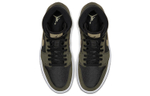 Кроссовки Jordan Air Jordan 1 Mid Olive Green (Женская размерная сетка)