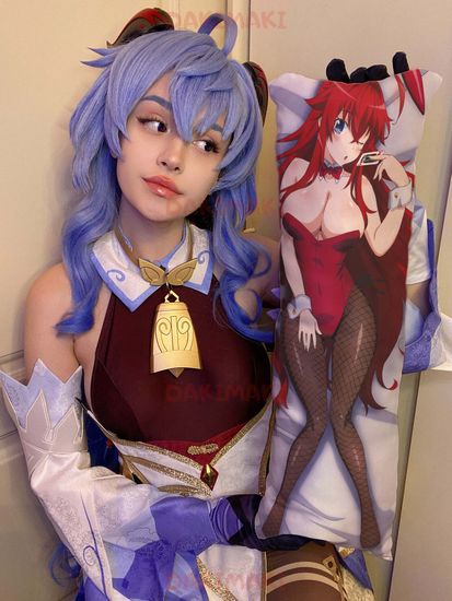 Мини дакимакура Риас Гремори из Старшая школа DxD арт. M0828, 60х20 см