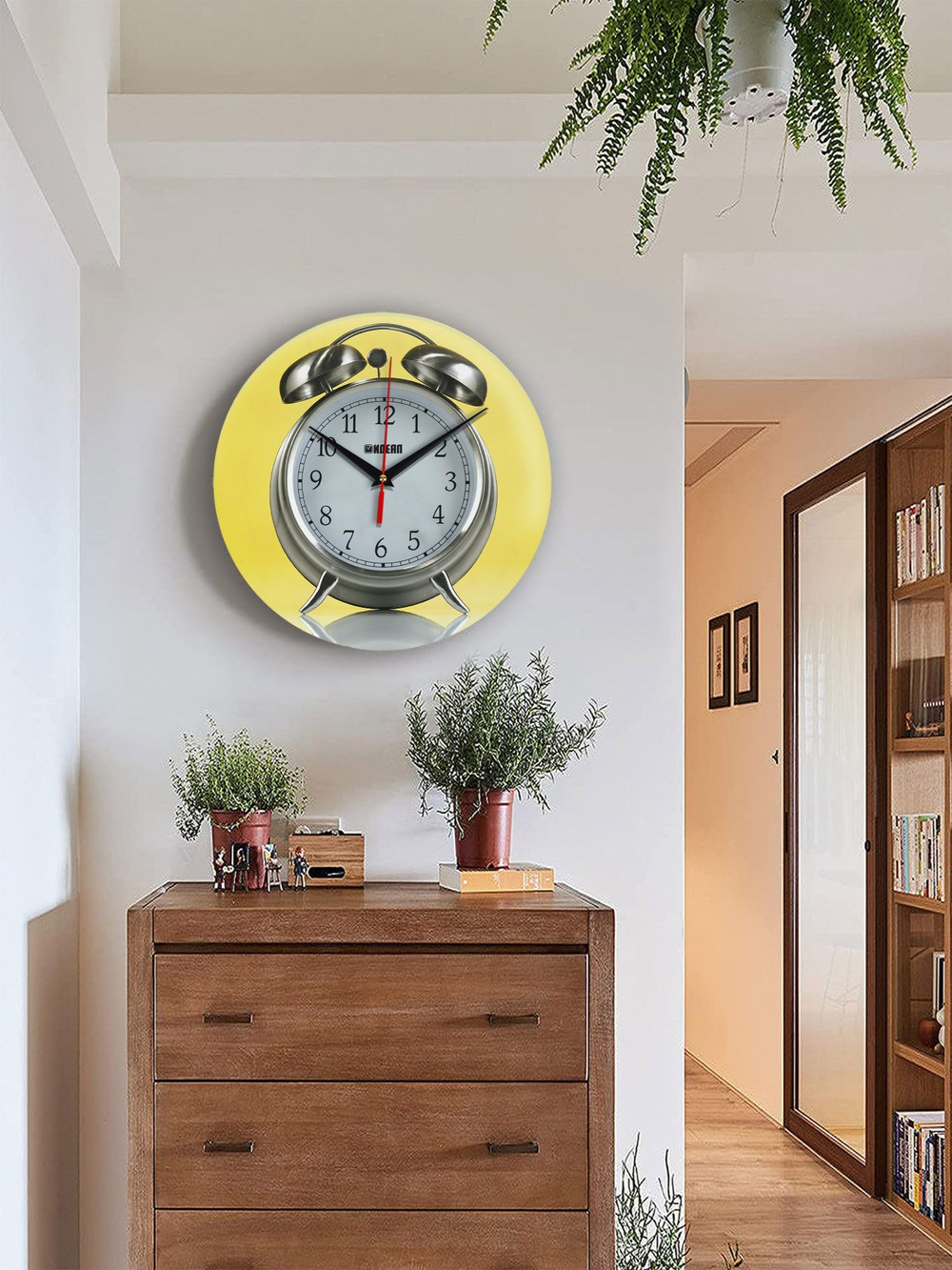 Настенные часы SouvenirClock прикол "Будильник", 28 см, (-)
