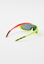 Спортивные очки 720armour Analog Pro / Matte Neon Yellow Green / Matte Neon Red Orange / Matte Neon Lime Green Gasket / Smoke Full Red Ti Lens