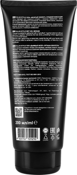 OLLIN STYLE Гель "мокрый эффект" средней фиксации 200мл/ Wet Gel Medium