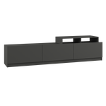 МС Мадера Гостиная ТМ (тумба) (лдсп графит новый)