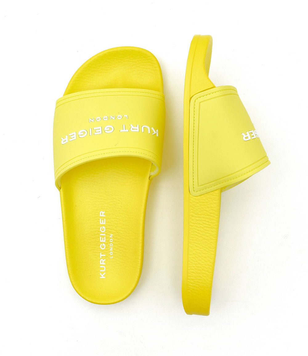 шлепанцы Kurt Geiger - желтый(8121893979)