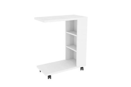 Столик прикроватный «Мальта» (белый), ЛДСП 16 мм, Мебельсон