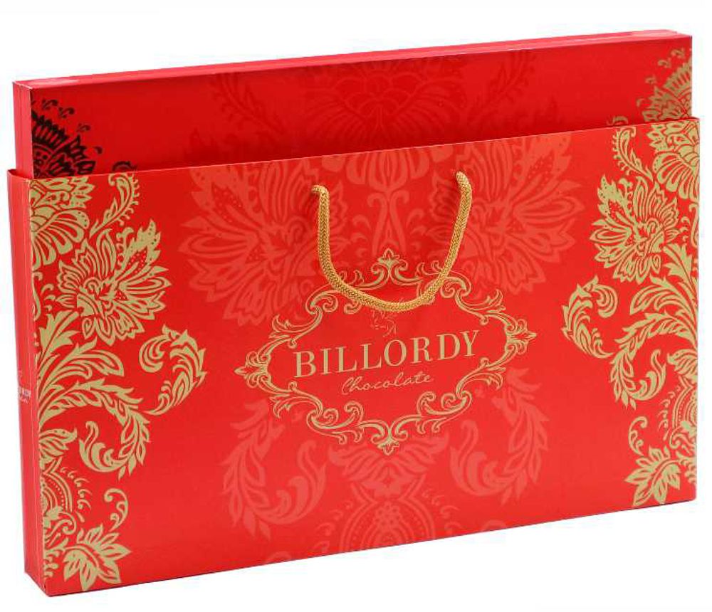 Конфеты из молочного шоколада Billordy Red с карамельной начинкой 300г