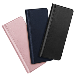 Чехол черного цвета с премиальной искусственной кожи от Dux Ducis для Xiaomi Mix Fold 4, серия Bril Series Case