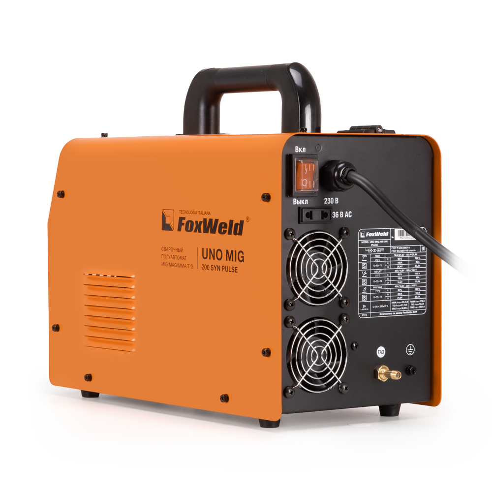 Сварочный полуавтомат UNO MIG 200 SYN PULSE 9623