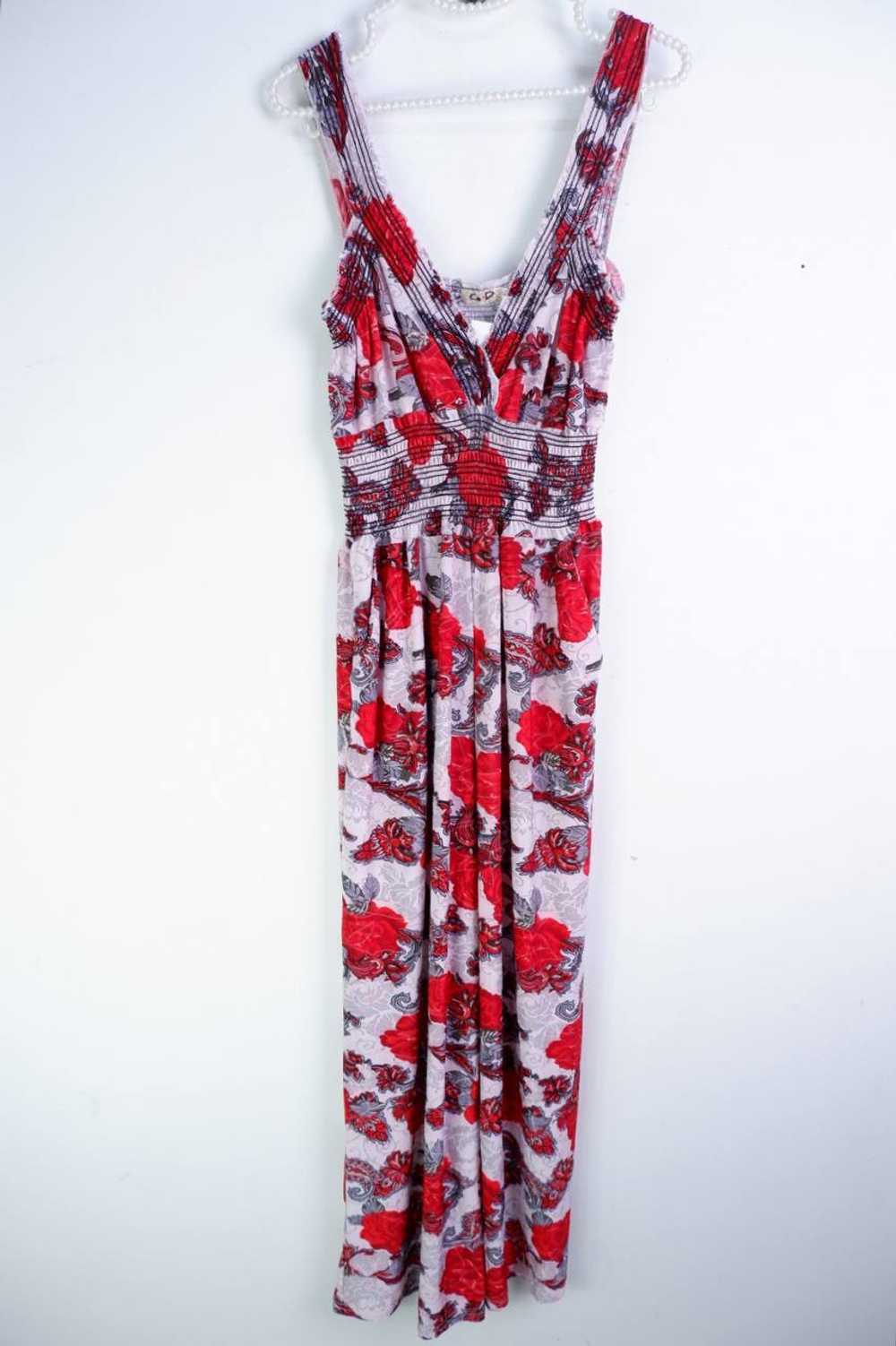 Комбинезон яркой расцветки, маркировка S, визуально на 44 размер