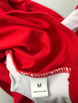 Топ с вырезом яркий 46 размер