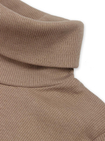 Водолазка для девочек 010_ШК22 коробкарукав, бежевый р.146 (Батик)