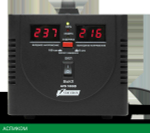 Стабилизатор напряжения PowerMan AVS 1000D Black