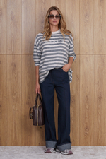 Джемпер в полоску